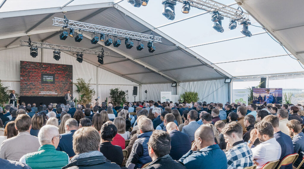 Le GROUPE IDEC pose la première pierre de son CAMPUS