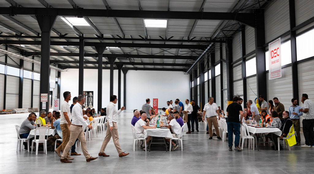 IDEC GRAND SUD Organise le Gigot Bitume sur le Chantier Aventech