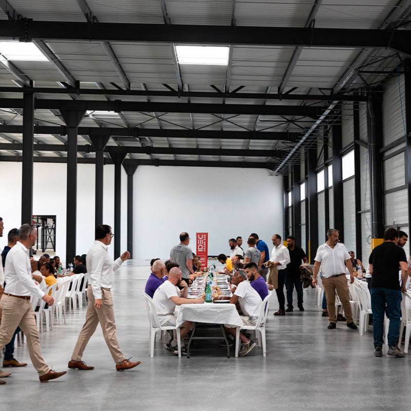 IDEC GRAND SUD Organise le Gigot Bitume sur le Chantier Aventech