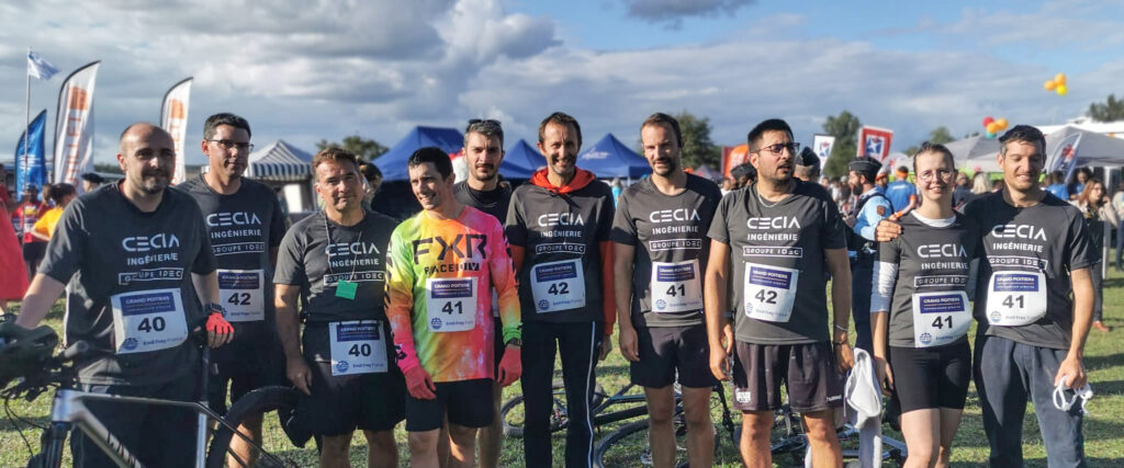 Cohésion et esprit d'équipe : CECIA brille au Défi inter-entreprises de Poitiers