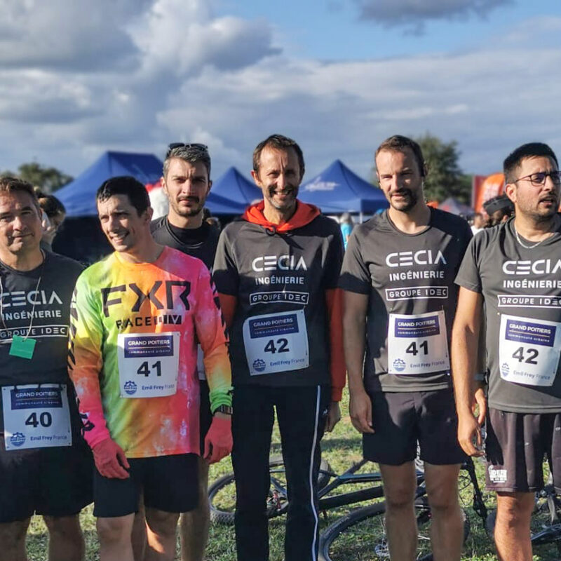 Cohésion et esprit d'équipe : CECIA brille au Défi inter-entreprises de Poitiers