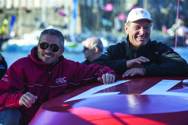 •	Portraits Patrice LAFARGUE, Président GROUPE IDEC et Francis JOYON - © Olivier Blanchet / Alea / IDEC SPORT