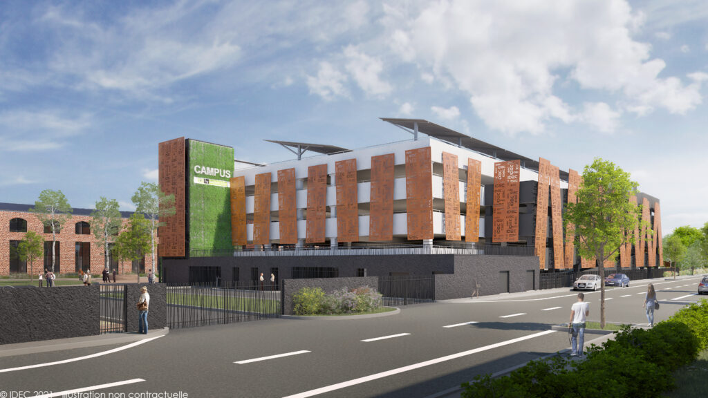 CAMPUS by GROUPE IDEC - Perspective projet 6 - GROUPE IDEC