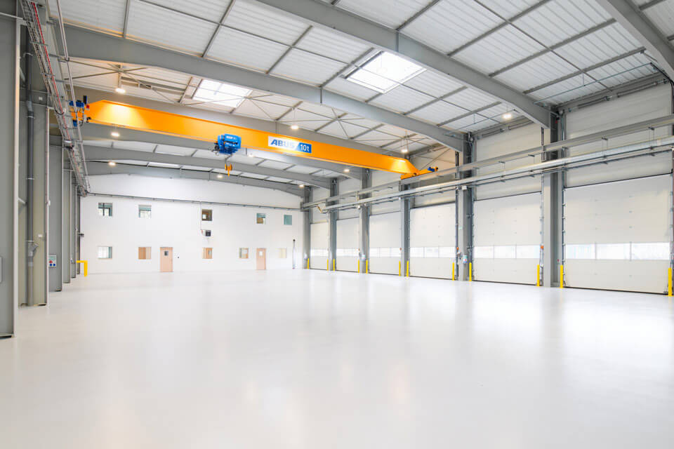 Construction bâtiment industriel Rivard par le Groupe Idec